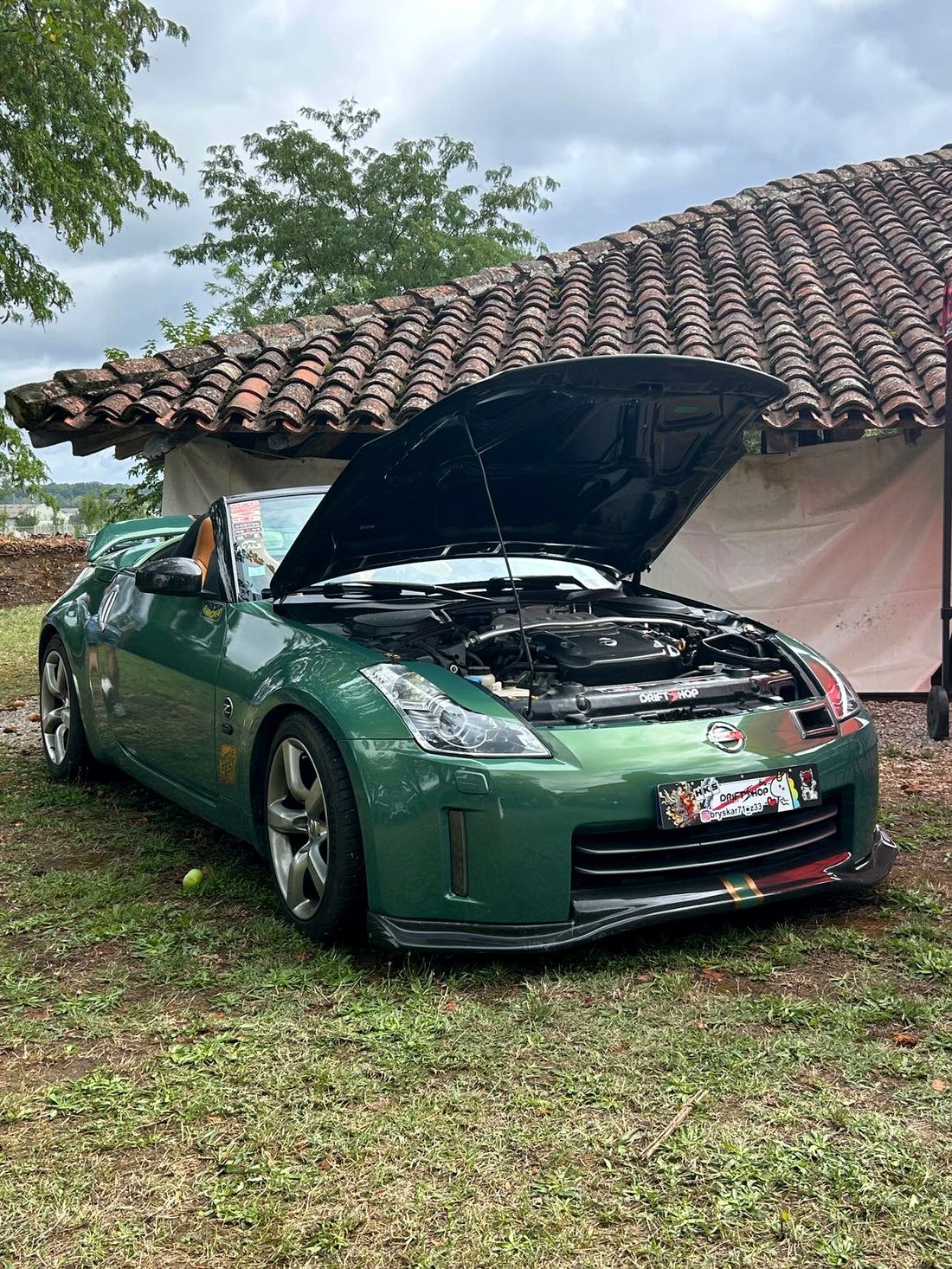 Nissan 350Z verte