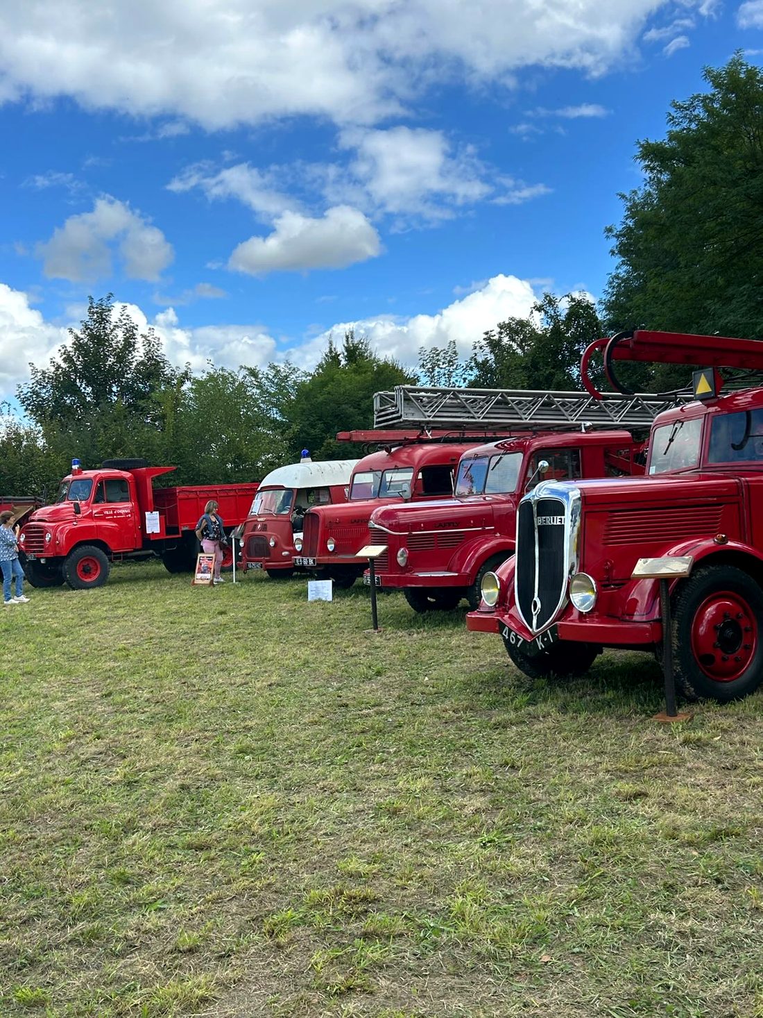 Camions de pompiers anciens